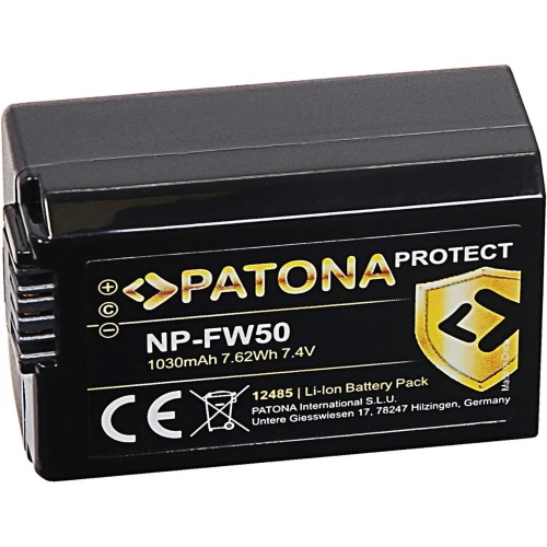 Patona Protect NP-FW50 Batería Genérica para Sony