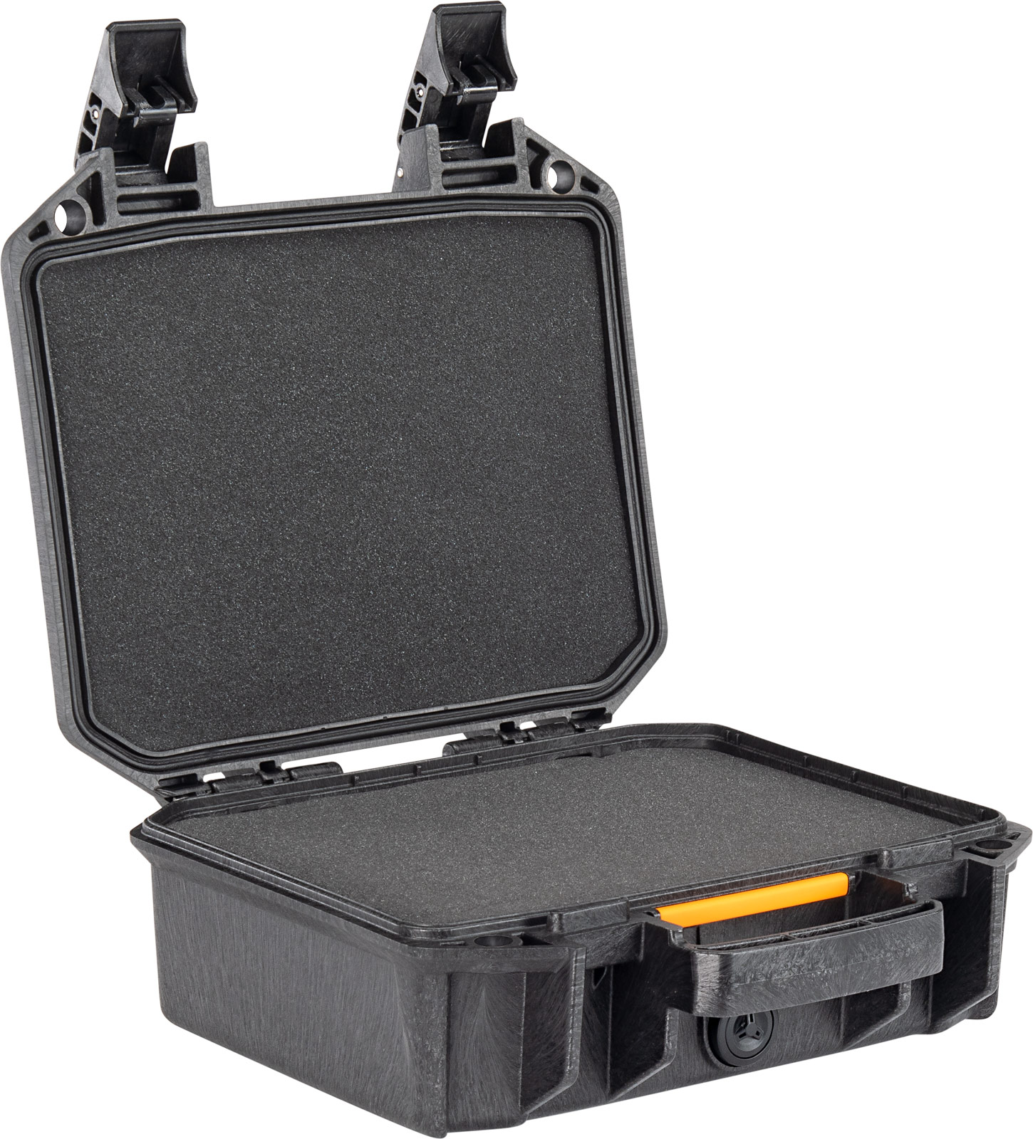 Pelican V100C Serie VAULT, pequeña, con foam negra.