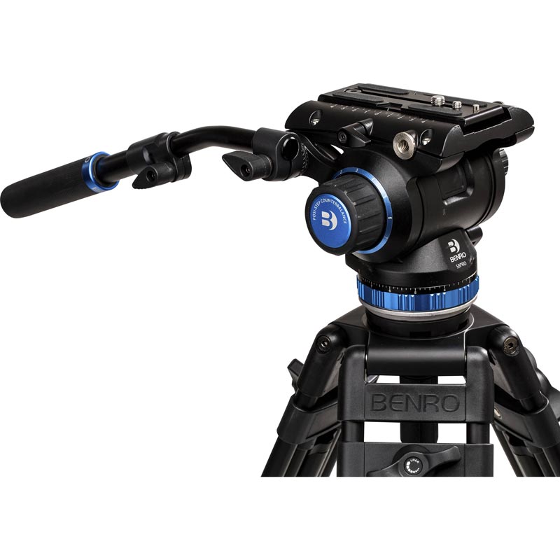Benro S8PRO Cabezal de fluido (capacidad 8kg). - Imagen 8