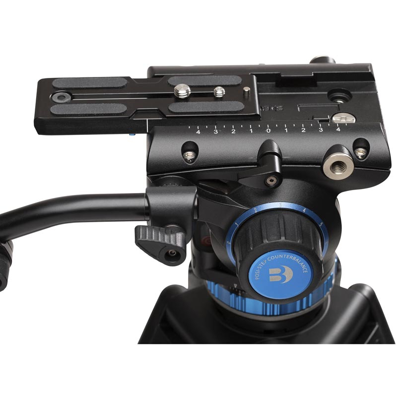 Benro S8PRO Cabezal de fluido (capacidad 8kg). - Imagen 6