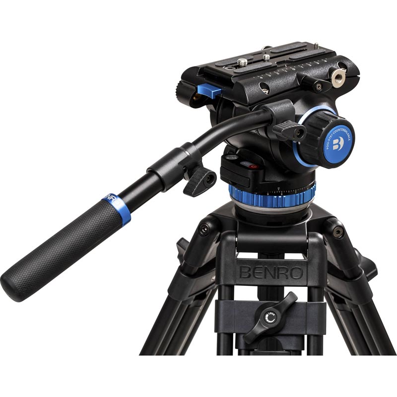 Benro S8PRO Cabezal de fluido (capacidad 8kg). - Imagen 5