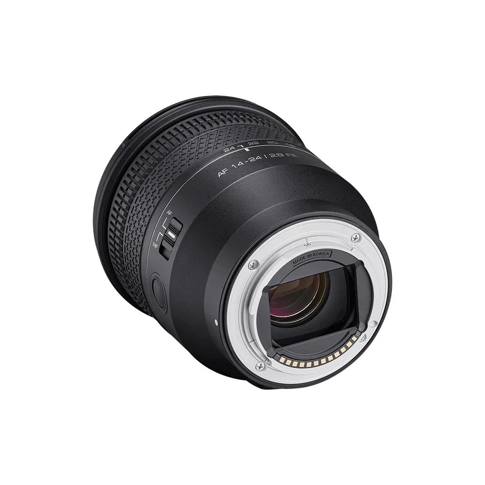 Schneider-Kreuznach x LK SAMYANG AF14-24 F2.8 FE Lente Autofoco Full-Frame Para Sony - Imagen 2