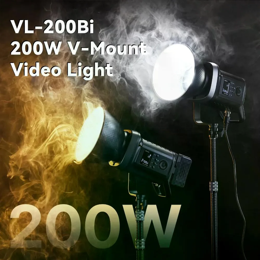 Ulanzi VL-200Bi Led Bicolor 200W Con Fuente de Poder P016 (T° de 2700 a 6500K) - Imagen 7