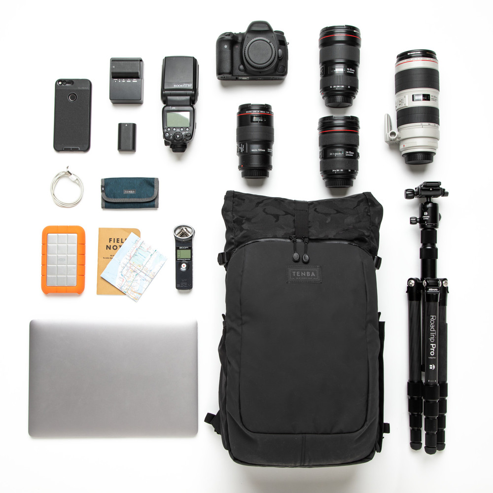 TENBA 637-738 MOCHILA FULTON V2 16L BLACK - Imagen 5