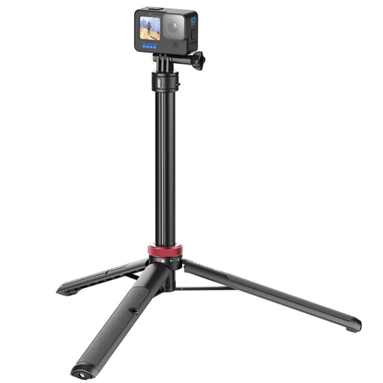 Ulanzi Go-Quick II Mini trípode Con Soporte Para Cámaras Deportivas Con Barra Extensora de 1.4m - Imagen 4