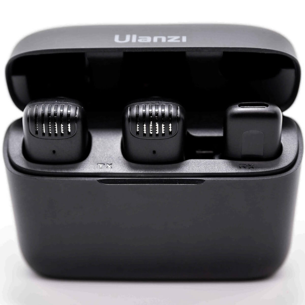 Ulanzi J12 USB-C Micrófono Doble Inalámbrico hasta 20 metros - Imagen 2
