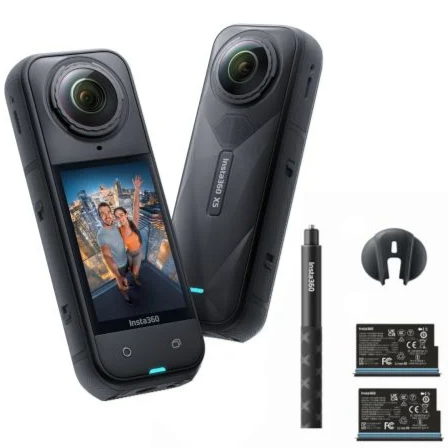 Insta360 X5 360° 8K Kit Starter Bundle Cámara de Acción de 72 Megapixeles / IN11009